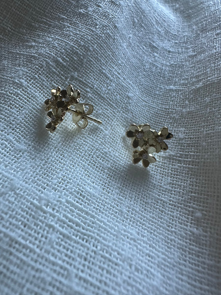 Cherry Blossom Stud Earrings