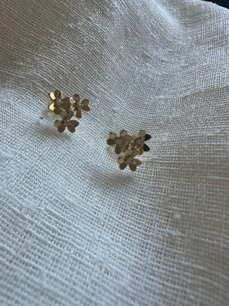 Cherry Blossom Stud Earrings