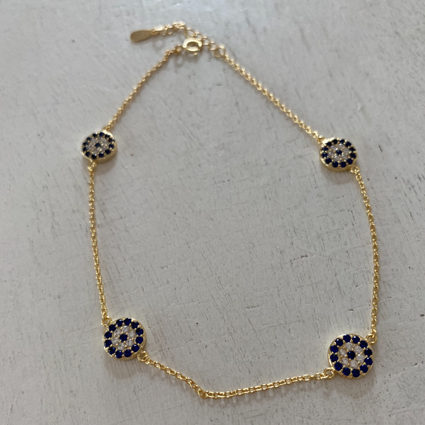 Evil eye Anklet