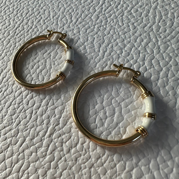 Milan Hoop Earrings