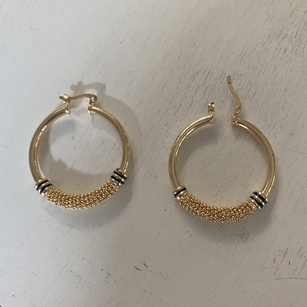 Milan Hoop Earrings