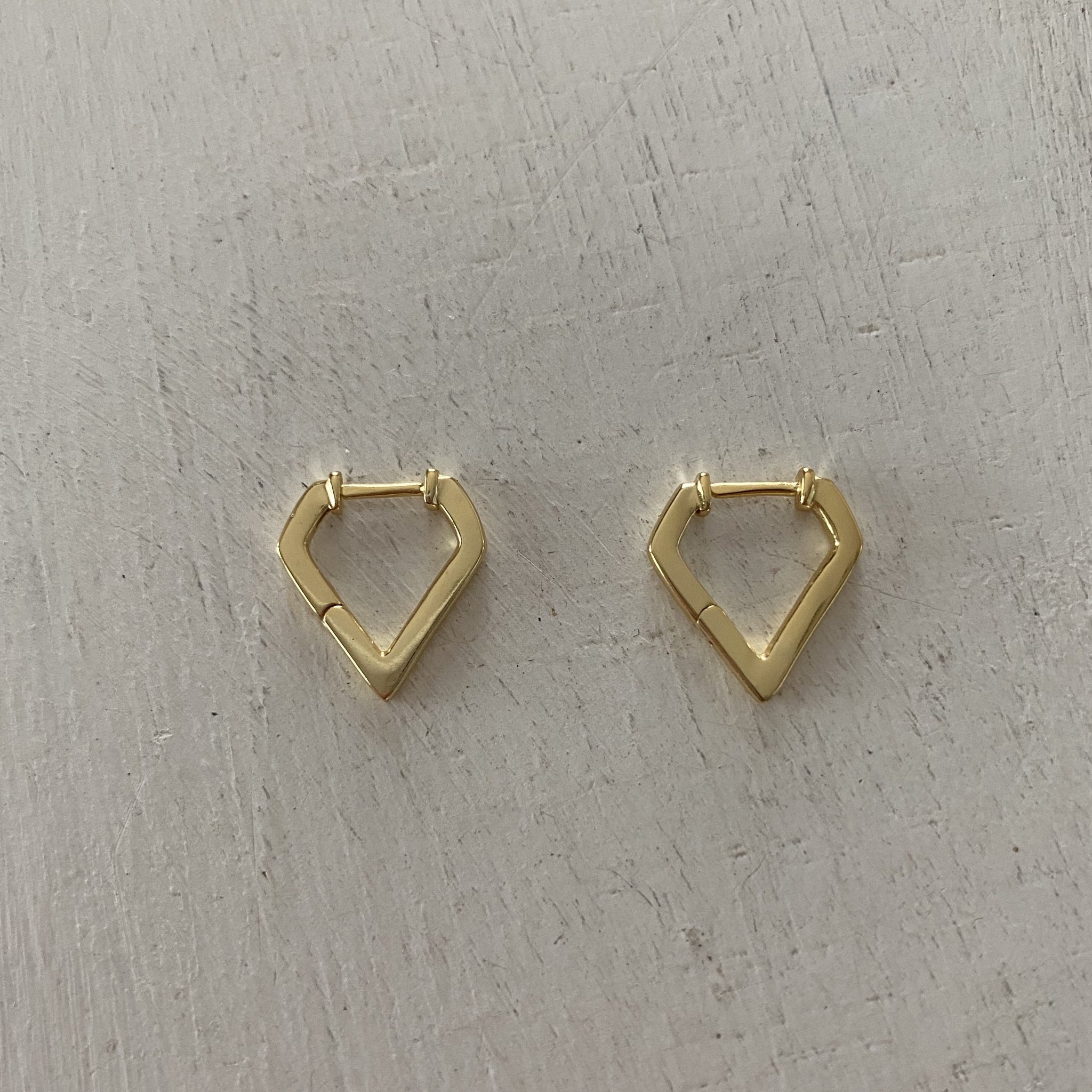 Diamond Huggy Earrings