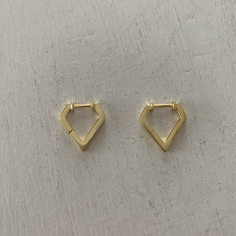 Diamond Huggy Earrings