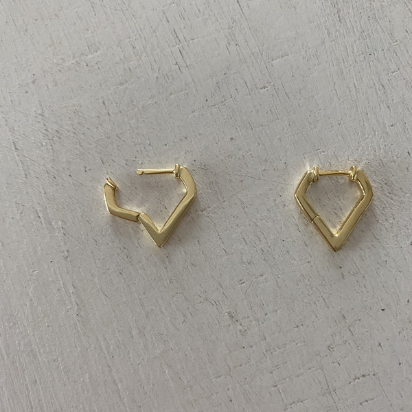 Diamond Huggy Earrings