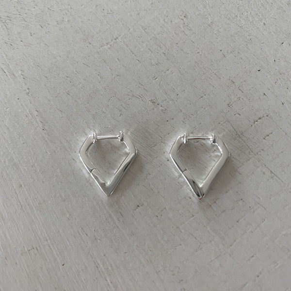 Diamond Huggy Earrings