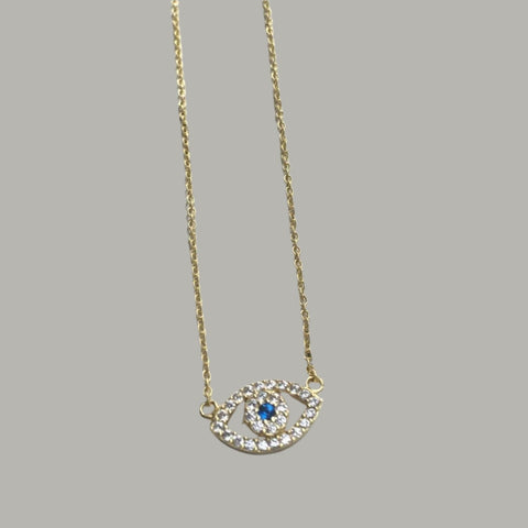 Evil Eye Dainty Necklace