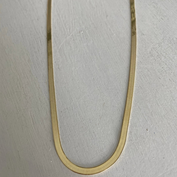 Herring Bone necklace 3mm