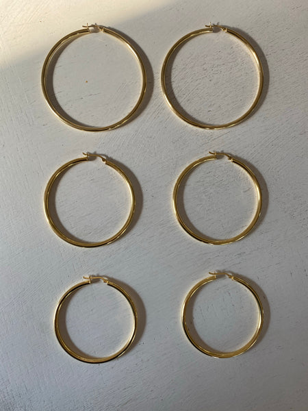 NYC Hoop Earrings