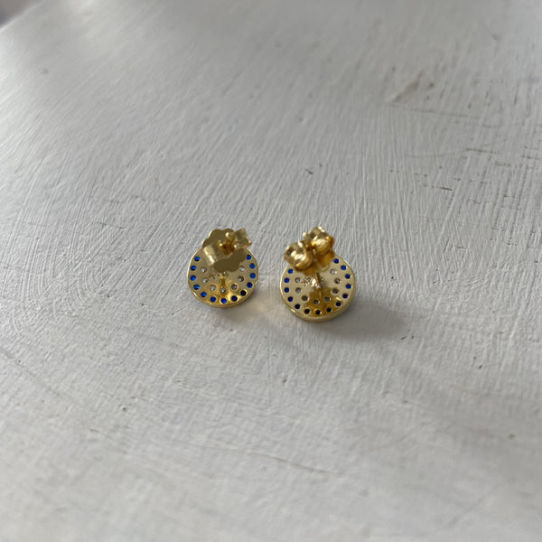 Evil Eye Stud Earrings