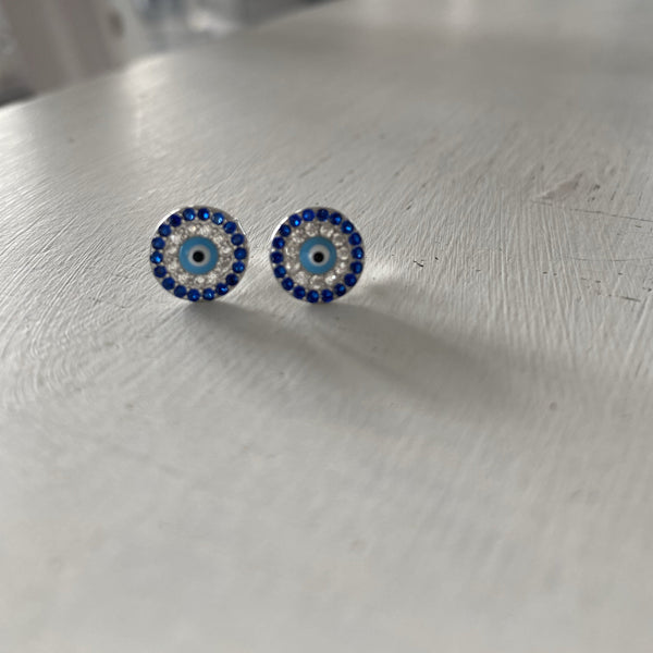 Evil Eye Stud Earrings