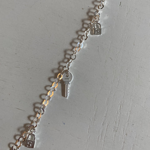 Key & Lock Anklet