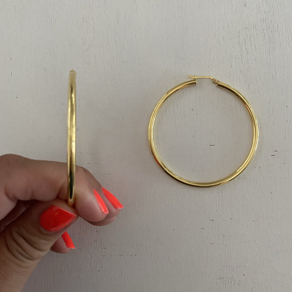 NYC Hoop Earrings