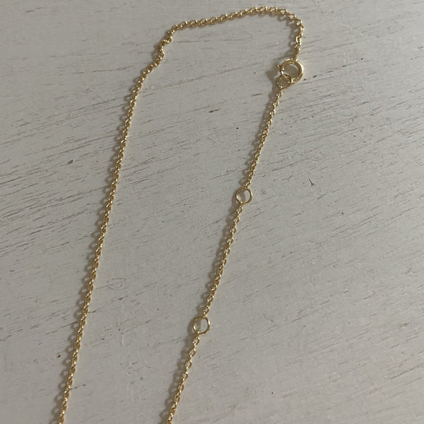 Sparkly Initial Pendent Necklace