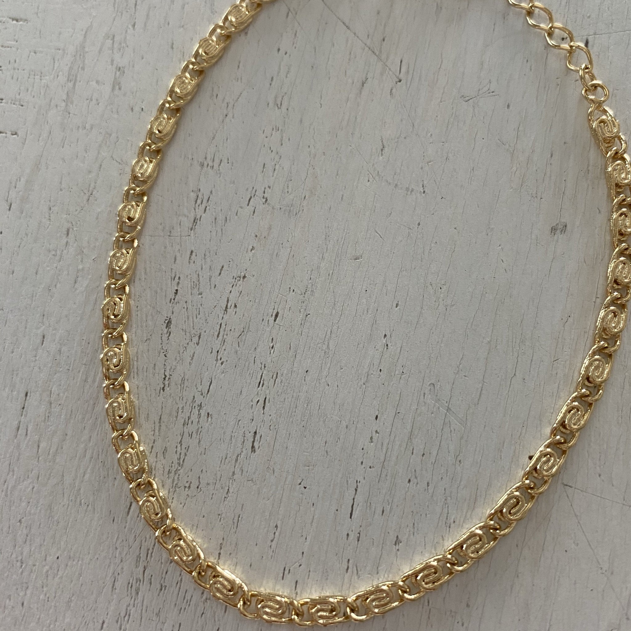 Snail link Anklet