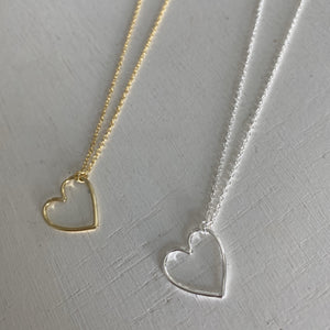 Simple Heart Necklace