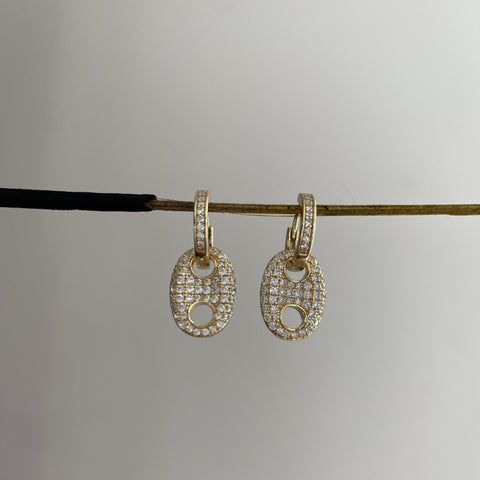 Lux Huggies Earrings