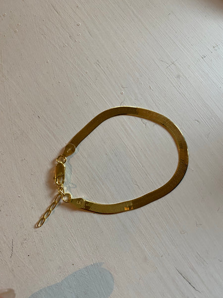 Herring bone bracelet