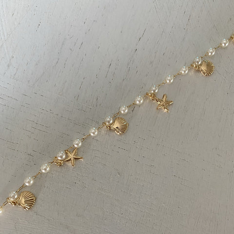 Pearl Charm Anklet