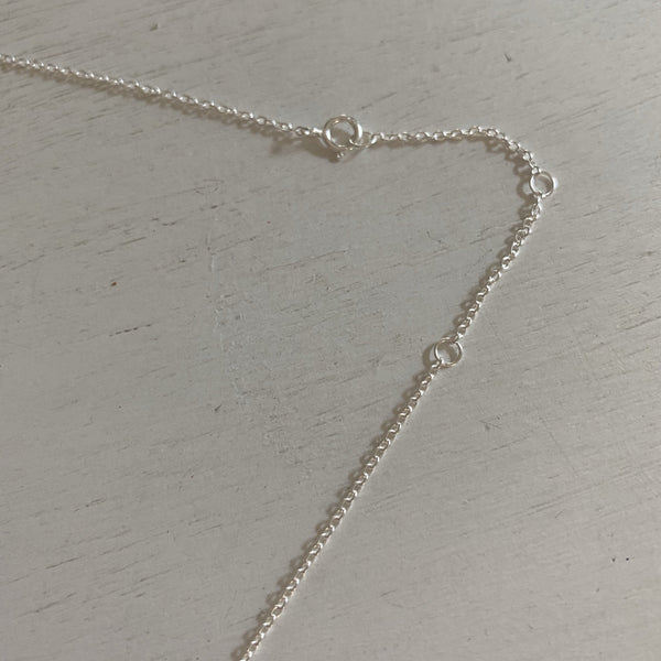 Dainty Tiny Initial Necklace