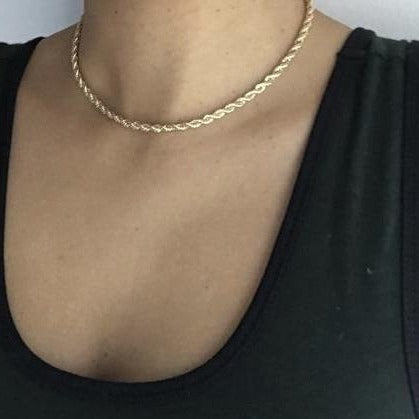 Fancy Rope Chain Necklace
