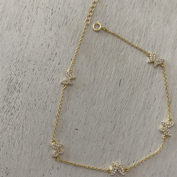 Shinning Butterfly Anklet