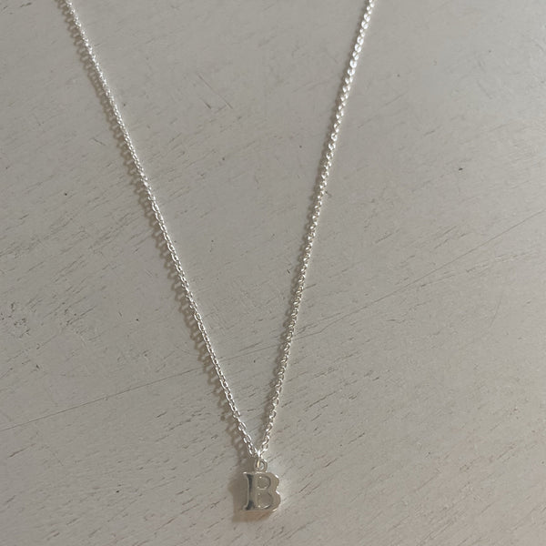 Dainty Tiny Initial Necklace