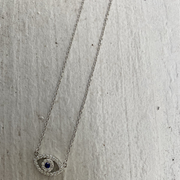 Evil Eye Dainty Necklace