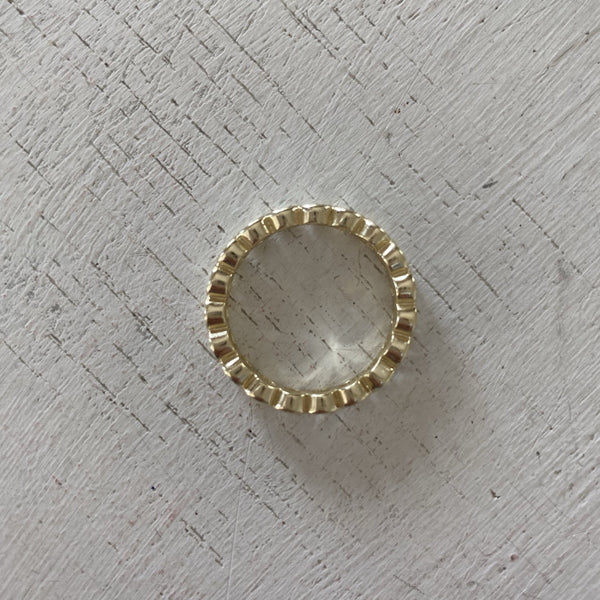 Bezel Eternity Rings